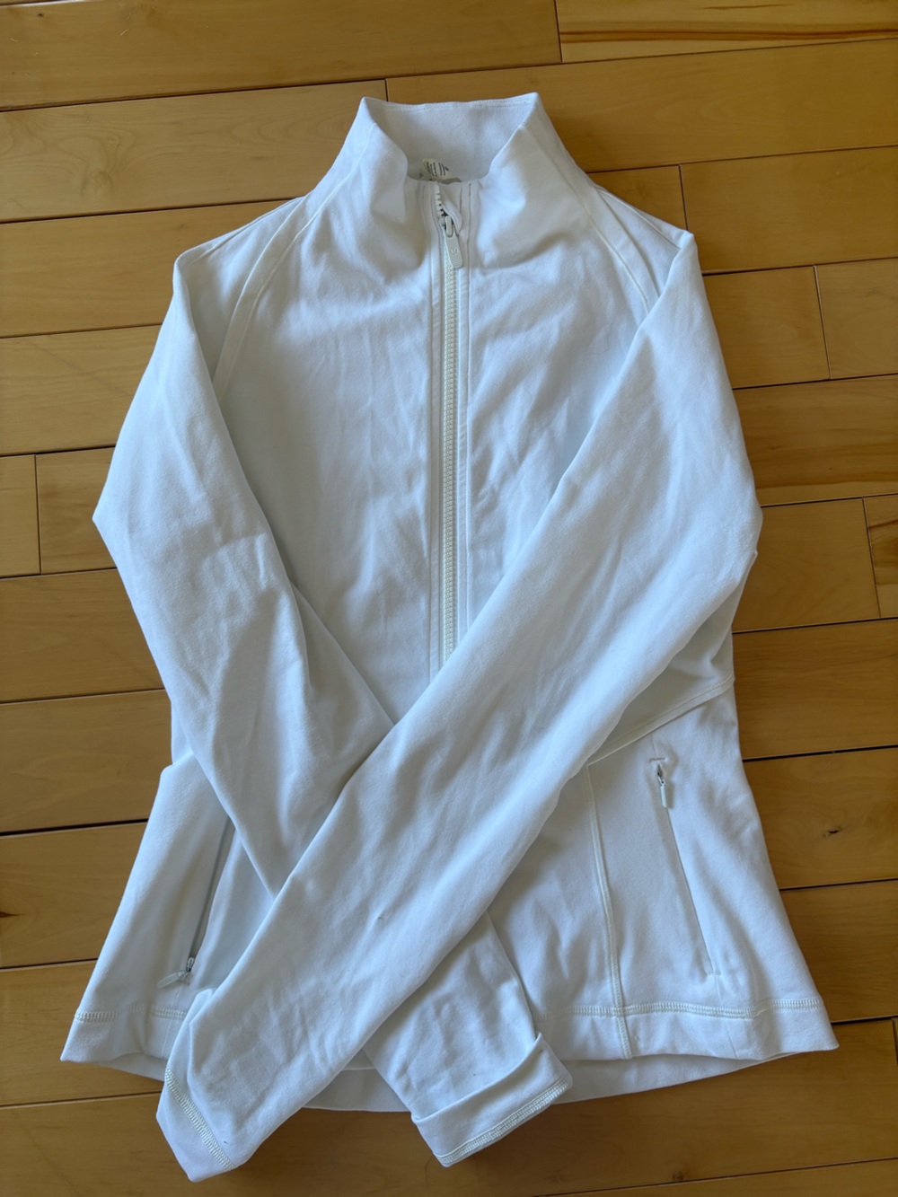lululemon athletica White Zip-Front Define Jacket